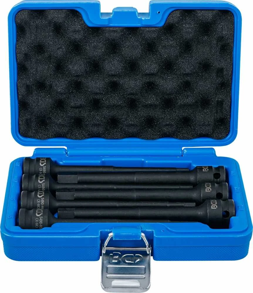 Bgs Technic Smūginių antgalių rinkinys | 150 mm ilgio | 12,5 mm (1/2") | hex šešiakampis 5 - 14 mm | 7 vnt. (5490)