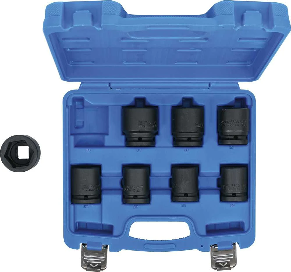 Bgs Technic Smūginių galvučių rinkinys | 20 mm (3/4") | 22 - 38 mm | 8 vnt. (5240)