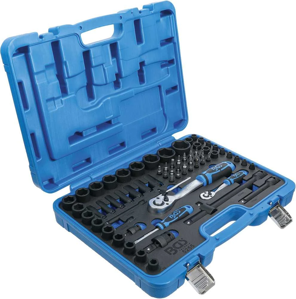 Bgs Technic Smūginių galvučių rinkinys | 6.3 mm (1/4") + 12.5 mm (1/2") | 69 vnt. (5255)