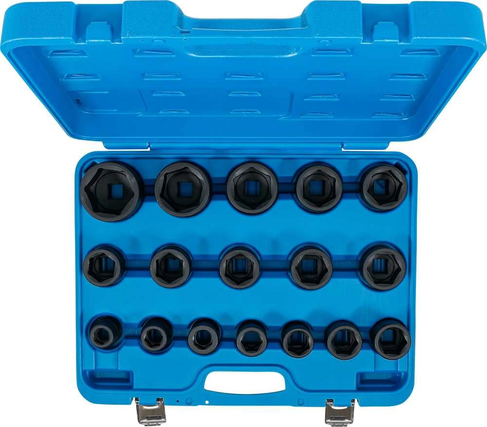Bgs Technic Smūginių galvučių rinkinys | 20 mm (3/4") | 19 - 55 mm | 17 vnt. (5242)