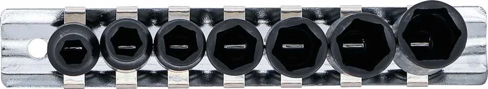 Bgs Technic Smūginių ilgų galvučių komplektas | šešiakampės | 6,3 mm (1/4") | 6 - 13 mm | 7 vnt. (5299)