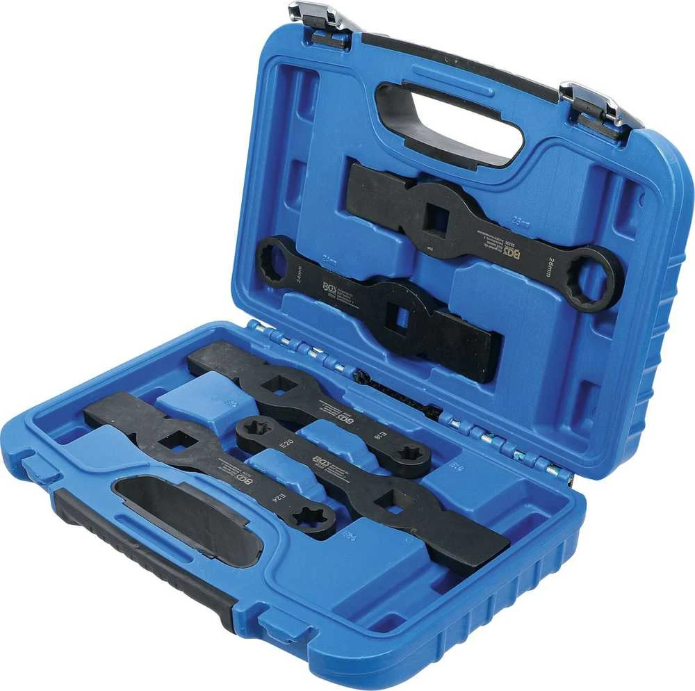 Bgs Technic Smūginių žiedinių raktų rinkinys | 3/4" (20 mm) pavara, 12-kampiai ir E-Type | 5 vnt. (35310)