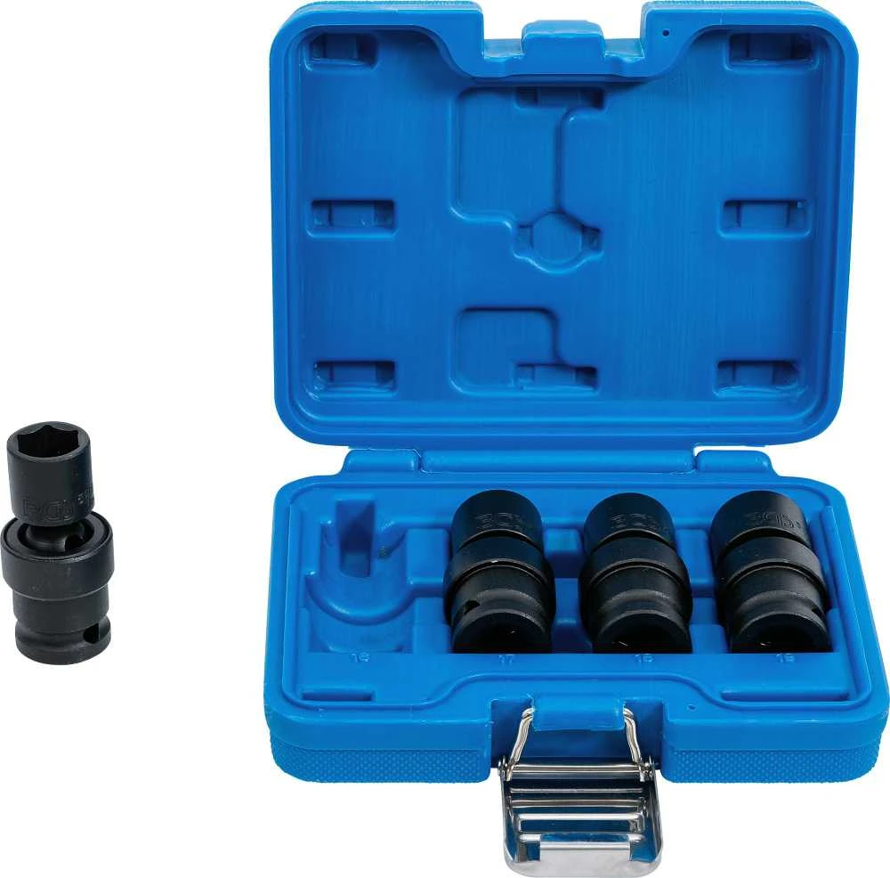 Bgs Technic Smūginių šarnyrinių galvučių komplektas | 12,5 mm (1/2") | 4 vnt. (5200)