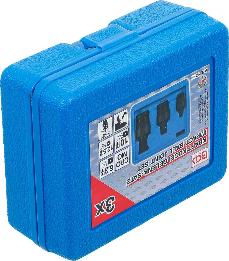 Bgs Technic Smūginių šarnyrų / kardanų rinkinys | 3 vnt. (9459)