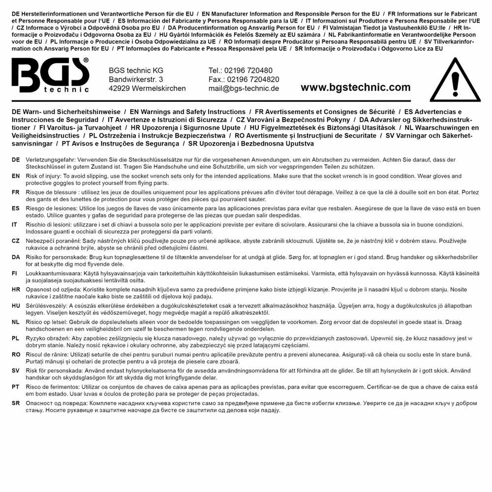 Bgs Technic Smūginių šešiakampių galvučių rinkinys | trumpi + ilgi | 12,5 mm (1/2") | 9–30 mm | 40 vnt. (7280)