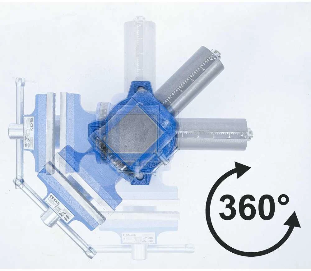 Bgs Technic Spaustuvai | 100 mm | pasukami 360° (70965)