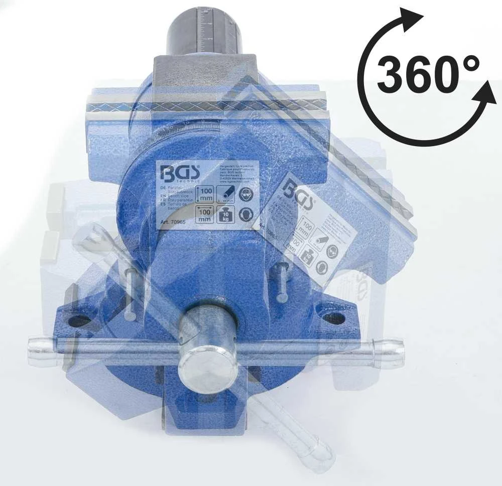 Bgs Technic Spaustuvai | 100 mm | pasukami 360° (70965)