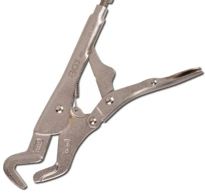 Bgs Technic Spaustuvo tipo replės fiksuojamos | Claw Design | 210 mm | 6 - 32 mm (491)