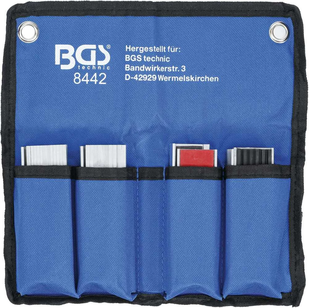 Bgs Technic Spaustuvų lūpų apsaugos magnetinės | 100 mm | 8 vnt. (8442)