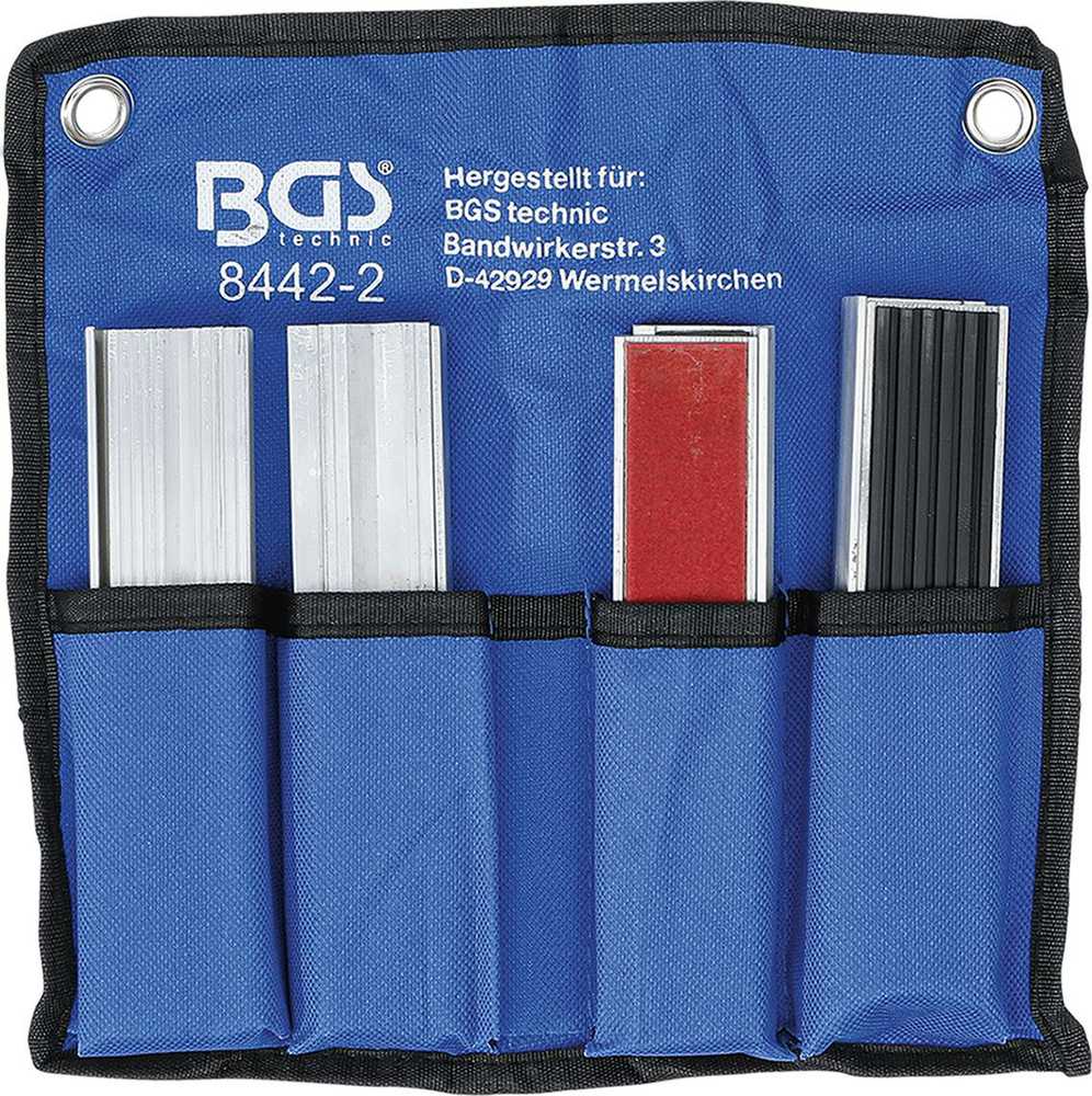 Bgs Technic Spaustuvų lūpų apsaugų rinkinys | Aliuminis | 150 mm | 8 vnt. (8442-2)