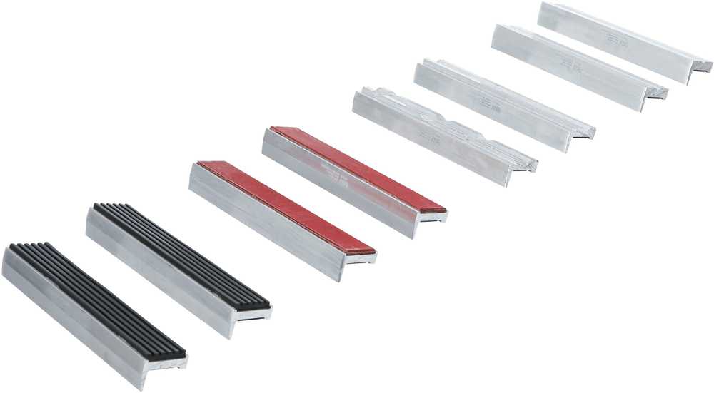 Bgs Technic Spaustuvų lūpų apsaugų rinkinys | Aliuminis | 150 mm | 8 vnt. (8442-2)
