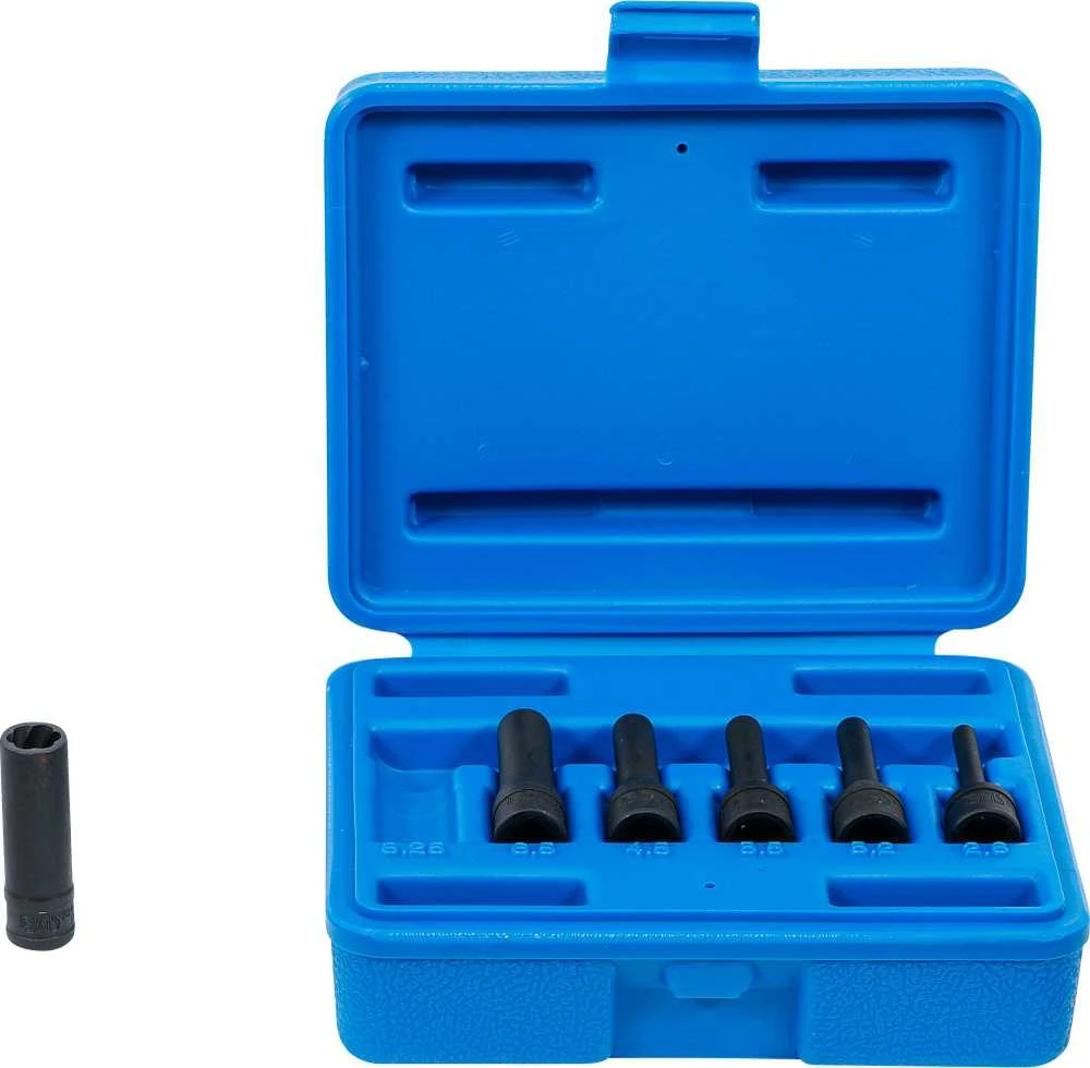 Bgs Technic Kaitinimo žvakės elektrodo ištraukimo / išsukimo galvučių rinkinys | 6.3 mm (1/4") | 6 vnt. (5290)