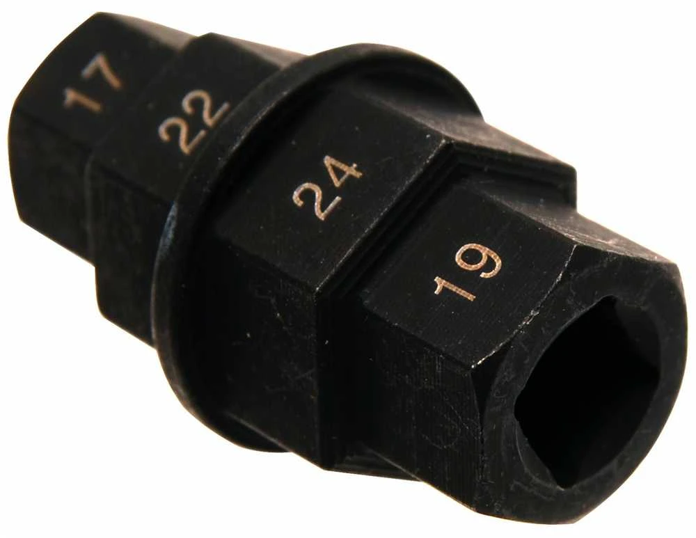 Bgs Technic Speciali galvutė | 10 mm (3/8") | 17 - 19 - 22 - 24 mm (5058)
