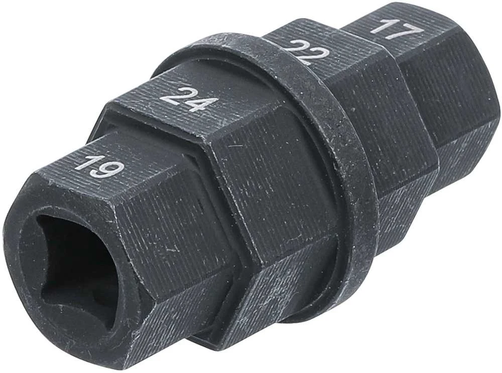 Bgs Technic Speciali galvutė | 10 mm (3/8") | 17 - 19 - 22 - 24 mm (5058)