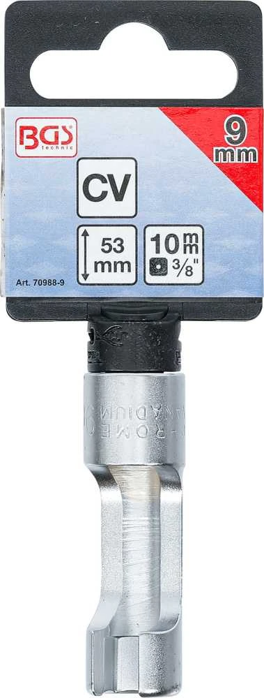 Bgs Technic Speciali galvutė su įšpjova | 10 mm (3/8") | 9 mm (70988-9)