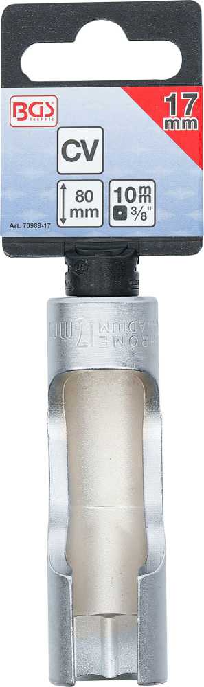 Bgs Technic Speciali galvutė su įšpjova | 10 mm (3/8") | 17 mm (70988-17)