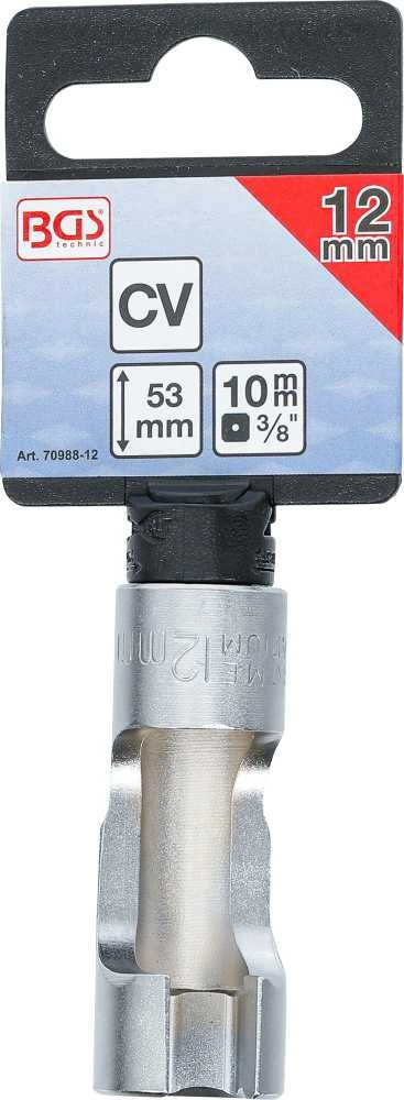 Bgs Technic Speciali galvutė su įšpjova | 10 mm (3/8") | 12 mm (70988-12)