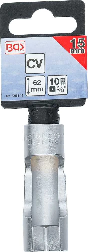 Bgs Technic Speciali galvutė su įšpjova | 10 mm (3/8") | 15 mm (70988-15)