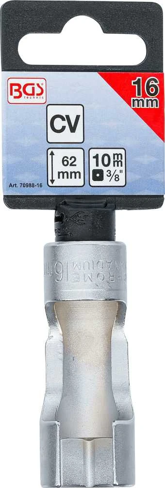 Bgs Technic Speciali galvutė su įšpjova | 10 mm (3/8") | 16 mm (70988-16)