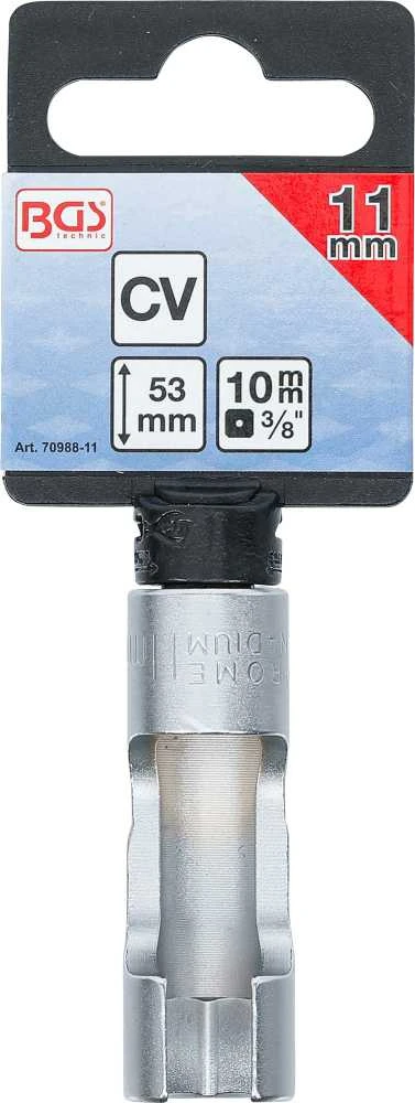 Bgs Technic Speciali galvutė su įšpjova | 10 mm (3/8") | 11 mm (70988-11)