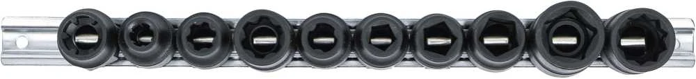 Bgs Technic Specialios automobilinės galvutės | 3- / 5- / 6- / 10 kampų | 10 vnt. (2560)
