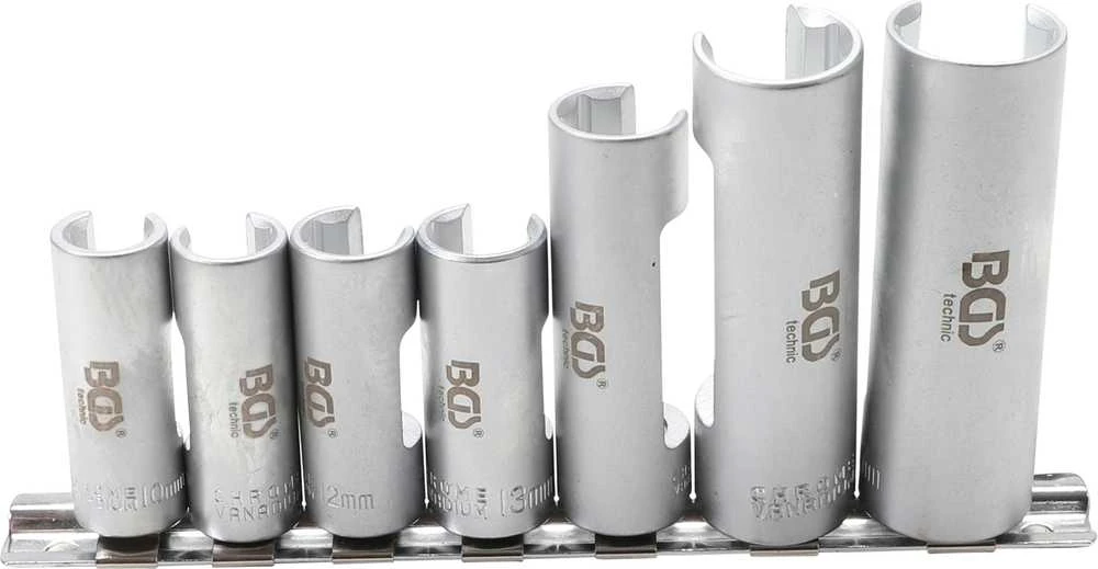 Bgs Technic Specialių prapjautų galvučių rinkinys | 3/8″ | 10–19 mm | 7 vnt. (1105)