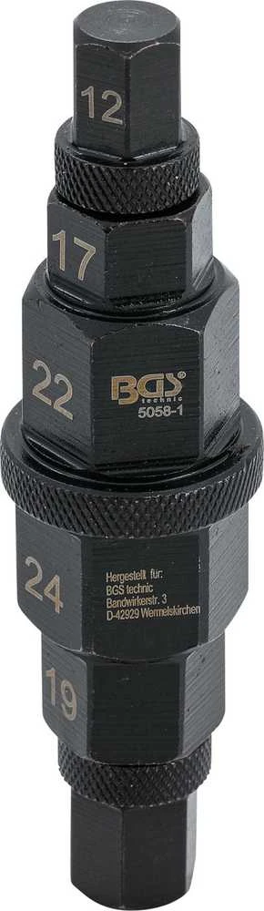 Bgs Technic Specialus adapteris | 10 mm (3/8") | 12 - 24 mm (5058-1)
