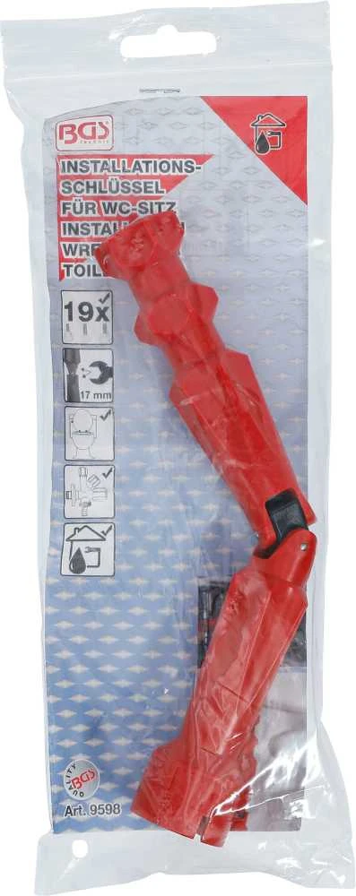 Bgs Technic Specialus WC raktas | unitazo sėdynei (9598)