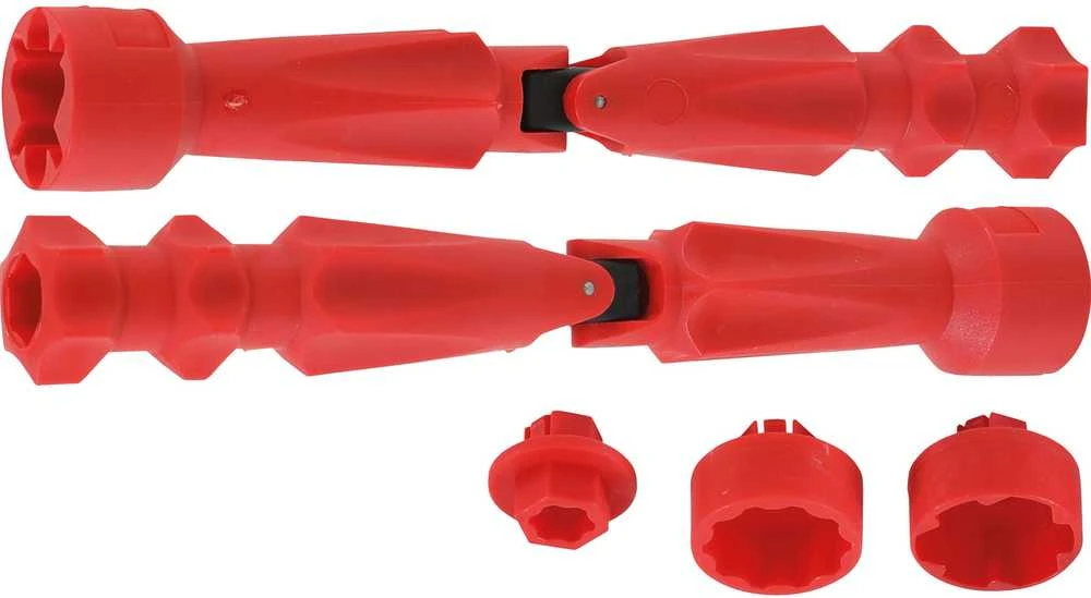 Bgs Technic Specialus WC raktų rinkinys | unitazo sėdynei | 4 vnt. (9599)