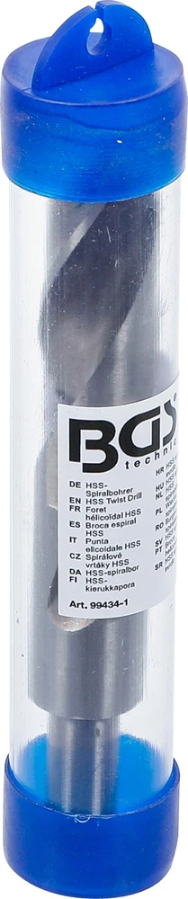 Bgs Technic Spiralinis grąžtas | HSS | šerdies skylės dydis 20.4 mm | BGS 9434 (99434-1)