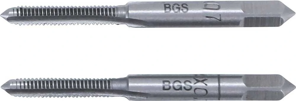 Bgs Technic Sriegikliai | pirmas ir galutinis sriegimas | M4 x 0.7 | 2 vnt. (M4X0.7-B)