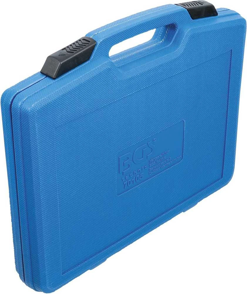 Bgs Technic Sriegiklių ir sriegpjovių komplektas | coliniai dydžiai | 1/4" - 1" | 56 vnt. (70105)