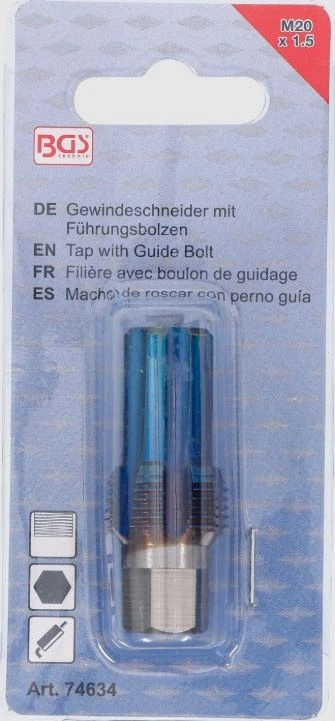 Bgs Technic Sriegio gidas | sensorių jutiklių sriegiams | M20 x 1,5 (74634)