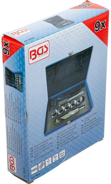 Bgs Technic Sriegio remonto rinkinys | M24 x 2.0 | 9 vnt. (99438B)