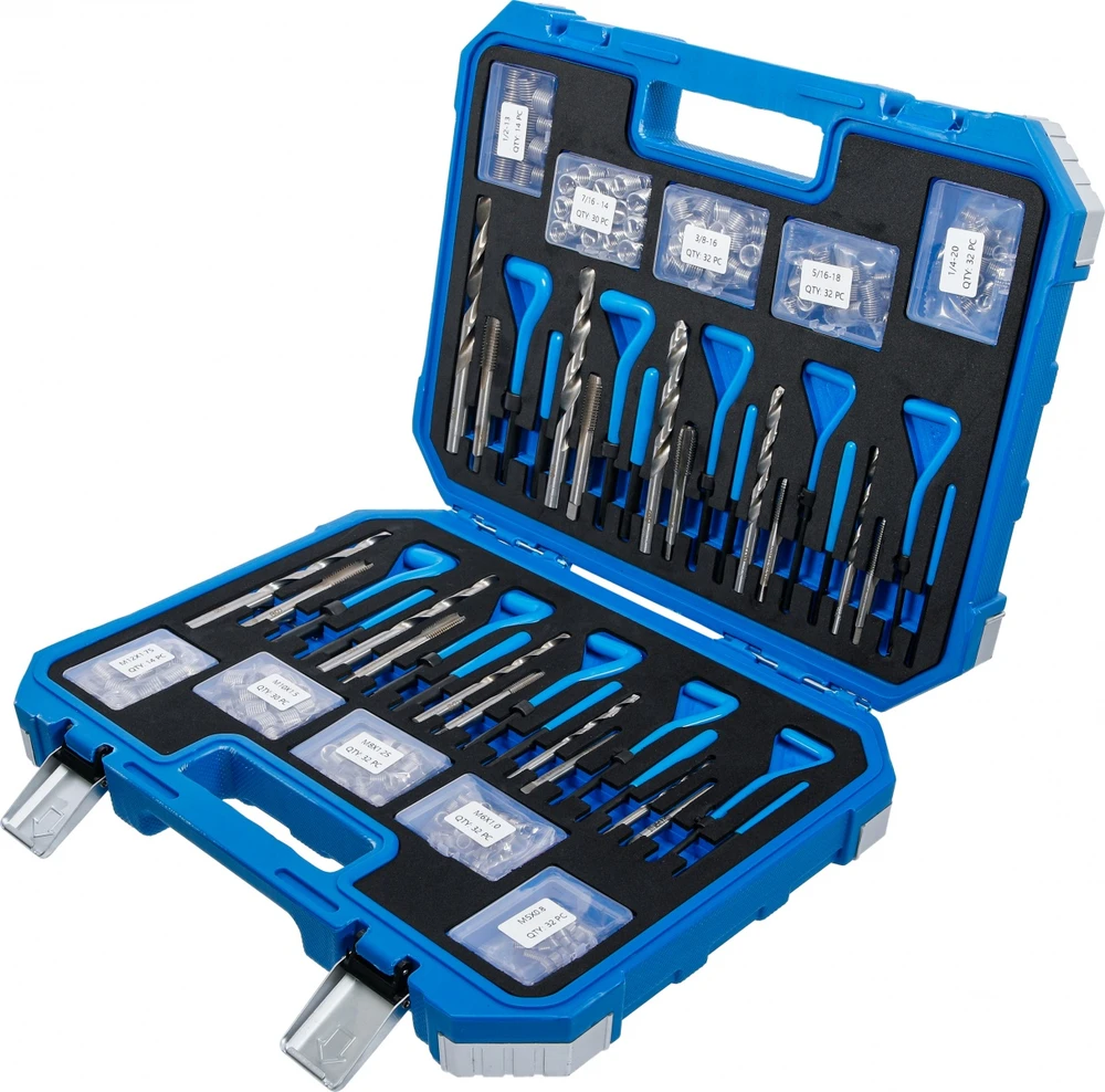 Bgs Technic Sriegio remonto rinkinys | metriniai / coliniai | M5 - M12, 1/4" - 1/2" | 320 vnt (9483)