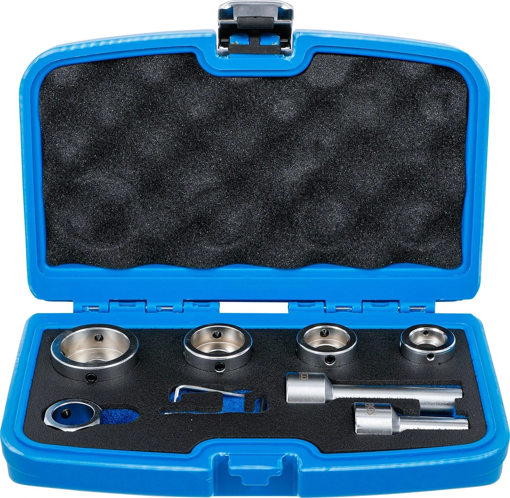 Bgs Technic Sriegpjovių adapterių rinkinys ratų smeigėms | M3–M14 | 3/8" | 7 vnt. | BGS (70115)