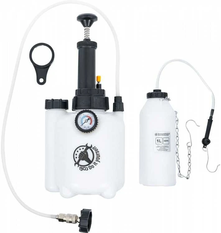 Bgs Technic Stabdžių ir sankabos oro išleidimo sistemos rinkinys | 2,5 l (71049)