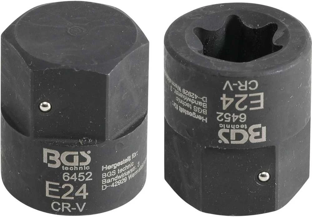 Bgs Technic Stabdžių kaladėlių E-tipo galvutė | MAN, TGA | 30 mm galvutei | E24 (6452)