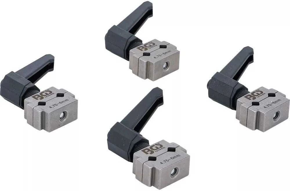 Bgs Technic Stabdžių linijų užspaustukai | 4.75 + 6 mm | 4 vnt. (9533-1)