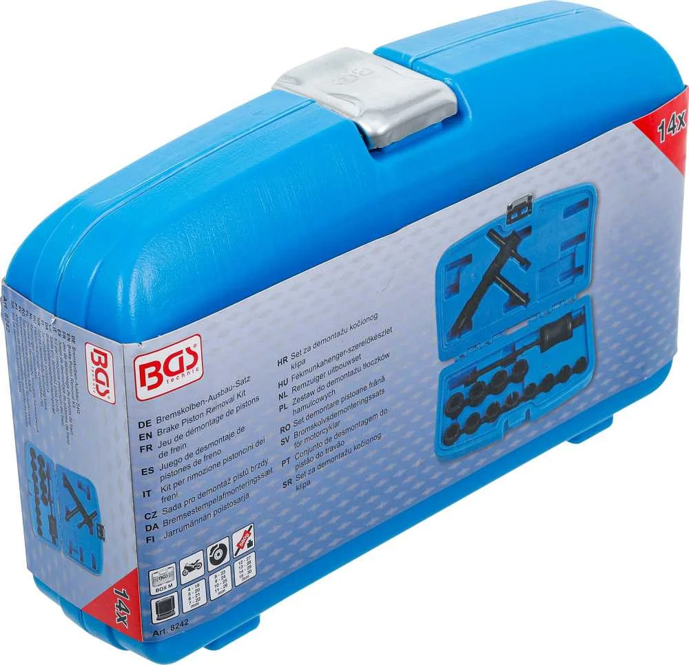 Bgs Technic Stabdžių sistemos keitimo rinkinys motociklams | 14 vnt. (8242)
