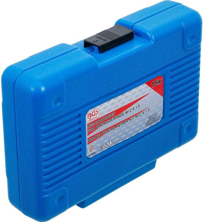 Bgs Technic Stabdžių sriegio remonto rinkinys VAG | M12 x 1,5 | 15 vnt. (8408)