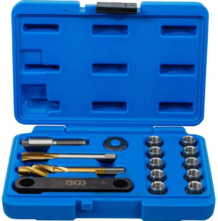 Bgs Technic Stabdžių sriegio remonto rinkinys VAG | M12 x 1,5 | 15 vnt. (8408)