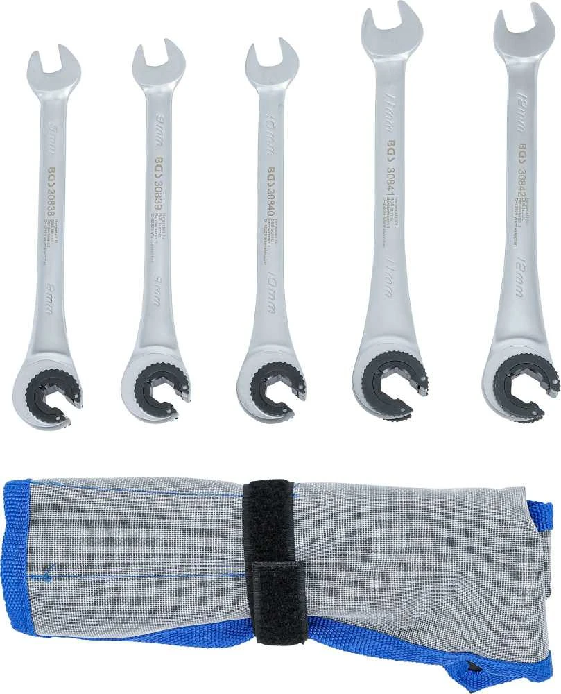 Bgs Technic Atvirų terkšlinių raktų rinkinys BGS | 8–12 mm | 5 vnt. (30836)