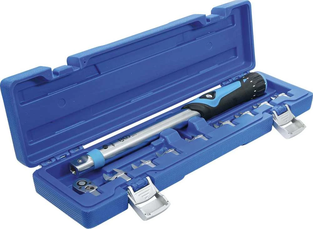 Bgs Technic Sukimo momento veržliarakčio rinkinys | dinamometras | 6.3 mm (1/4") | 10 - 50 Nm | 10 vnt. (2813)
