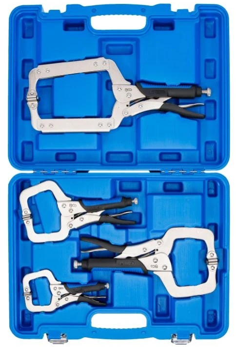 Bgs Technic Suvirinimo fiksuojamų replių rinkinys | 4 vnt. (4586)