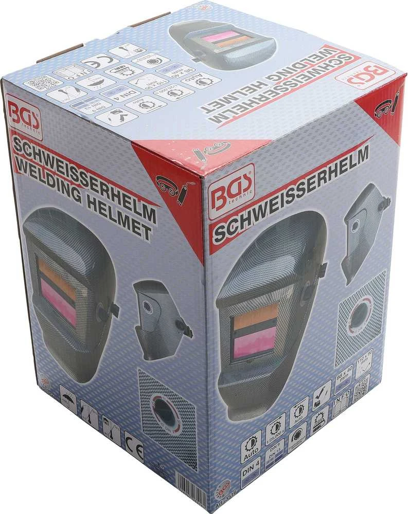 Bgs Technic Suvirinimo kaukė/skydelis | automatinis tamsėjimas (3516)