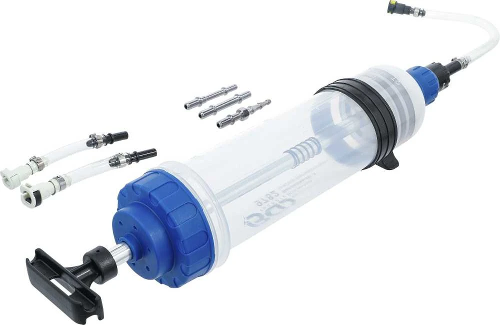 Bgs Technic Švirkštas / rankinė pompa | 1500 ml | su adapterių rinkiniu (9782)