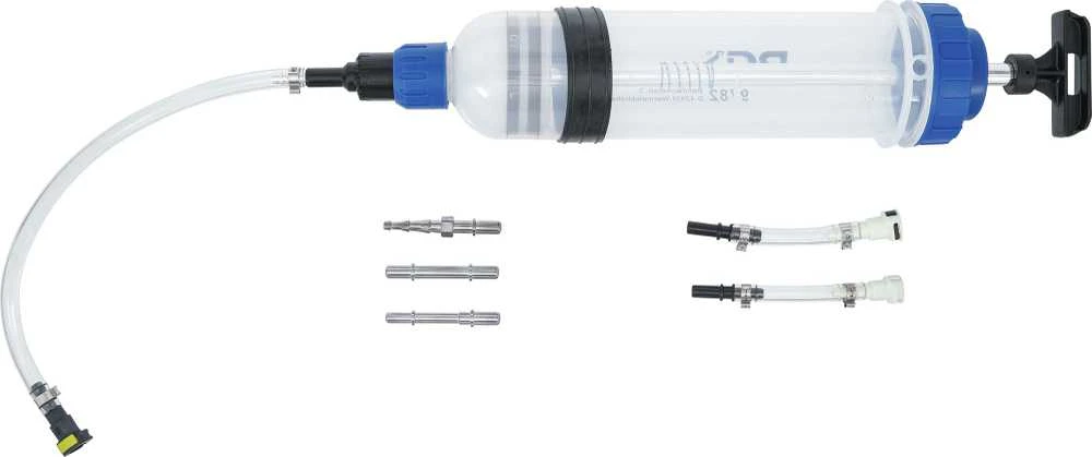 Bgs Technic Švirkštas / rankinė pompa | 1500 ml | su adapterių rinkiniu (9782)