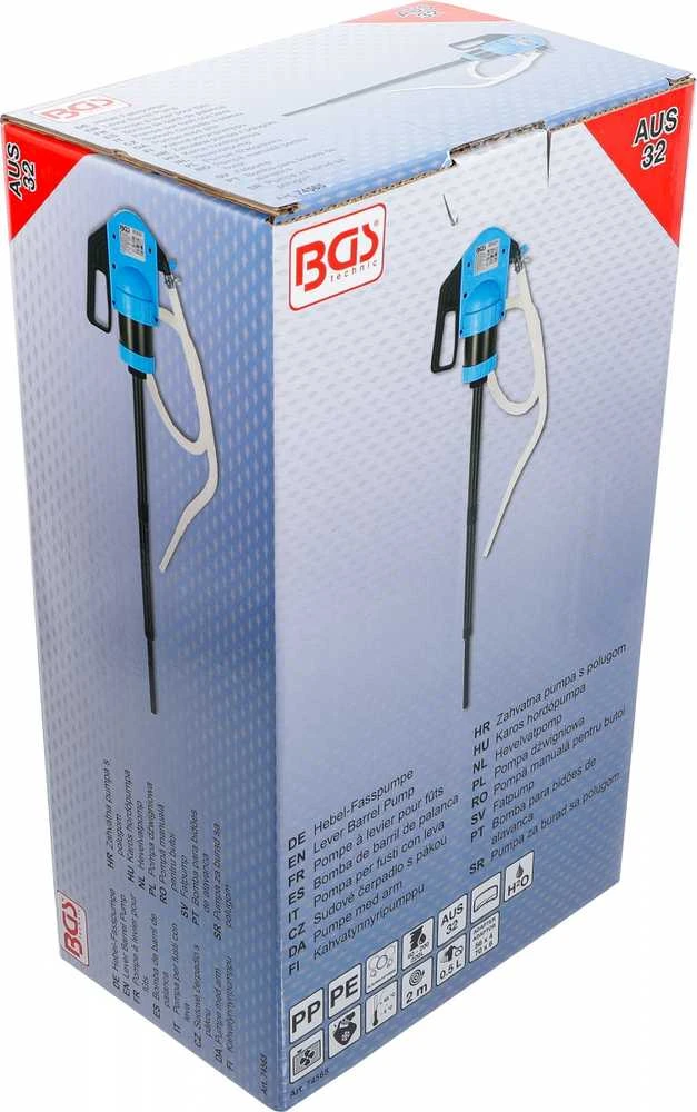 Bgs Technic Svirtinis siurblys skysčių perdavimui | Urea (AUS32) | 60–220 l statinėms (74565)