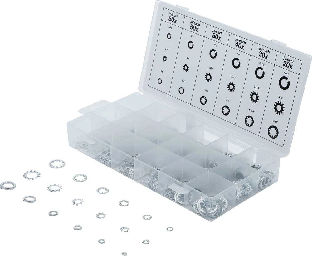 Bgs Technic Tarpinių rinkinys 720vnt.